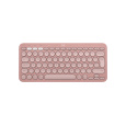 Logitech® K380s Pebble Keys 2 - TONAL ROSE- US INT'L - BT - N/A - INTNL-973 - UNIVERSAL