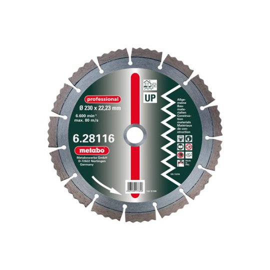 Metabo Diamantový rezný kotúč, 300x20,0 mm, professional, UP   