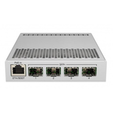 MIKROTIK RouterBOARD Cloud Router Switch CRS305-1G-4S+IN + L5 (800MHz; 512MB RAM; 1x GLAN; 4x SFP+) desktop MIKROTIK RouterBOARD Cloud Router Switch CRS305-1G-4S+IN + L5 (800MHz; 512MB RAM; 1x GLAN; 4x SFP+) desktop