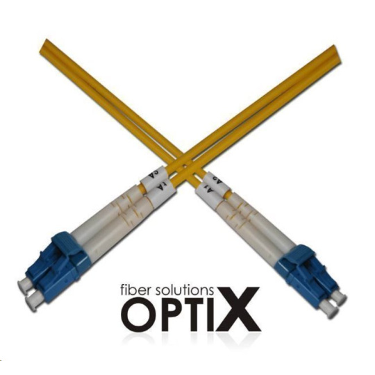 OPTIX LC/UPC-LC/UPC Optický patch cord 09/125 20m G657A