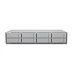 Ubiquiti 2U UniFi Protect NVR with built-in AI event analytics, HDMI output, eight 2.5”/3.5” HDD bays, and support for u