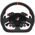 SIMAGIC GT D-Shape Steering Wheel with GT Pro Hub(K), QR50, leather