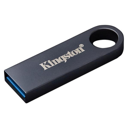 128 GB . USB 3.0 Flash Drive . Kingston DataTraveler SE9 G3 Dark Nickel