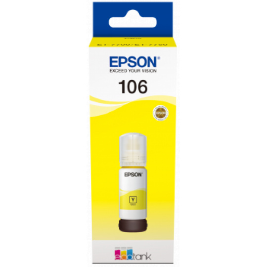 Epson atrament L71xx Yellow ink container 70ml - 5000str.