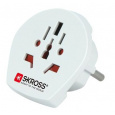 SKROSS cestovný adaptér pre cudzincov v SR, biely