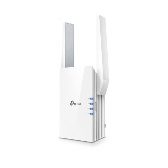 TP-LINK "AX1500 Wi-Fi 6 Range ExtenderSPEED: 300 Mbps at 2.4 GHz + 1201 Mbps at 5 GHzSPEC: 2 × External Antennas, 1 ×