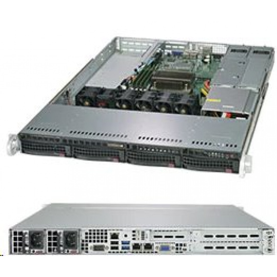 Supermicro Server  SYS-5019C-WR 1U SP