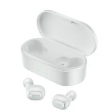 Canyon CND-TBTHS2W True Wireless Bluetooth slúchadlá do uší pre športovcov, nabíjacia stanica v kazete, biele Canyon CND-TBTHS2W True Wireless Bluetooth slúchadlá do uší pre športovcov, nabíjacia stanica v kazete, biele