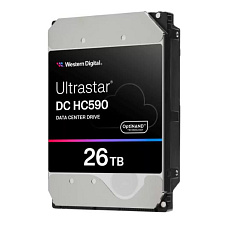 Western Digital Ultrastar DC HC590 (3.5’’, 26TB, 512MB, 7200RPM, SAS 12Gb/s, 512E SE P3 Western Digital Ultrastar DC HC590 (3.5’’, 26TB, 512MB, 7200RPM, SAS 12Gb/s, 512E SE P3