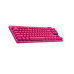 Logitech® G PRO X TKL LIGHTSPEED Gaming Keyboard - MAGENTA - US INT'L - 2.4GHZ/BT - N/A - EMEA28-935 - TACTILE