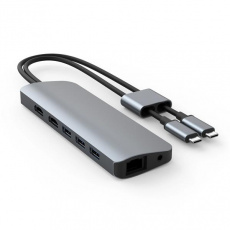 Hyper USB-C Hub HyperDrive Viper 10-in-2 - Space Gray Hyper USB-C Hub HyperDrive Viper 10-in-2 - Space Gray