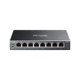 """Omada 8-Port Gigabit Easy Managed Switch with 8-Port PoE+PORT: 8× Gigabit PoE+ PortsSPEC: 802.3at/af, 64 W PoE Power,  Deskto