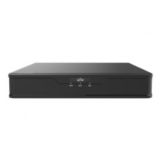 UNIVIEW NVR, 4 PoE (Max 54W) +2 kanály (6 nahrávání), H.265, 1x HDD, max 8MP, propustnost (in/out) 64/48 Mbps, videovýstup: 1 x