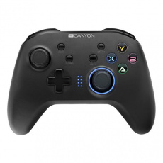 Canyon GP-W3, Gamepad 4v1 pre PC, Android, PS3, Nintendo Switch, bezdrôtový, motion senzor, USB-C nabíjací kábel