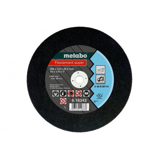 Metabo Flexiamant super 350x3,0x25,4 Inox      