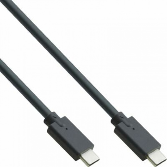 Kábel USB 3.1 Typ C CM/CM 2m, Super Speed (Power Delivery 20V5A) gen.2, čierny