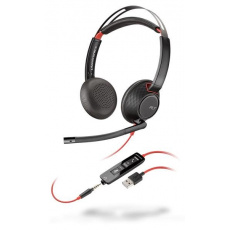 Poly Plantronics BLACKWIRE 3225 headset Stereo, USB-A, 1 x 3.5 mm miniJack