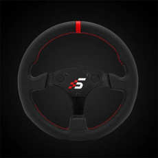 SIMAGIC Round-Shaped Steering Wheel Rim 330 mm, HUB(K) compatible, leather SIMAGIC Round-Shaped Steering Wheel Rim 330 mm, HUB(K) compatible, leather