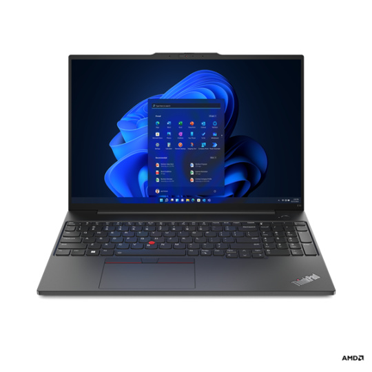 Lenovo TP E16 G2, Ryzen 5 7535HS, 16.0˝ 1920x1200 WUXGA, UMA, 16GB, SSD 512GB, W11Pro, matný, 3y OS