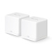 MERCUSYS "AX1500 Whole Home Mesh Wi-Fi 6 System2-pack: 1× Halo H60XR + 1× Halo H60XSSPEED: 300 Mbps at 2.4 GHz + 1201