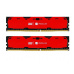 DDR4 8GB 2400MHz CL15 SR DIMM GOODRAM IRDM Red (2x4GB)