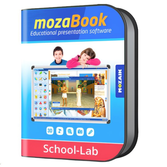 mozaBook SCHOOL-LAB - one chosen language / one device / 1 Year