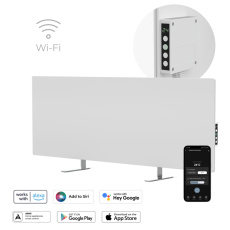 AENO AGH3S Premium Eco Smart Ohrievač, Biely, LED, WI-FI, max 700W, Infra AENO AGH3S Premium Eco Smart Ohrievač, Biely, LED, WI-FI, max 700W, Infra