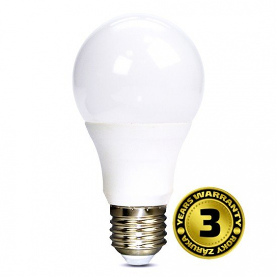 Solight LED žiarovka, klasický tvar, 7W, E27, 3000K, 270°, 520lm