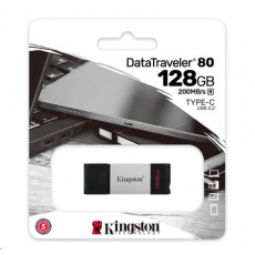 128 GB . USB-C 3.2 Gen 1 kľúč. Kingston DataTraveler 80 128 GB . USB-C 3.2 Gen 1 kľúč. Kingston DataTraveler 80