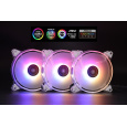 1stCOOL KIT AURA EVO CRYSTAL ARGB 3x CRYSTAL White fan + ARGB Nano controler