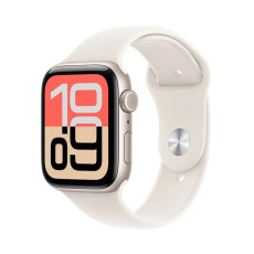 Apple Watch SE 3 GPS 40mm Starlight Aluminium Case with Starlight Sport Band - S/M Apple Watch SE 3 GPS 40mm Starlight Aluminium Case with Starlight Sport Band - S/M