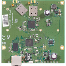 MIKROTIK RouterBOARD 911-5HacD + L3 (650MHz; 64MB RAM; 1x LAN; 1x 5GHz 802.11ac card)