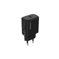 Canyon OnCharge 250, univerzálna nabíjačka do steny, 1x USB-C, PD 25W, čierna Canyon OnCharge 250, univerzálna nabíjačka do steny, 1x USB-C, PD 25W, čierna