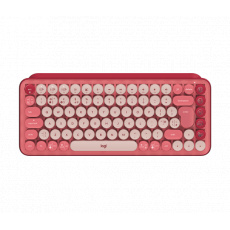 Logitech® POP Keys Wireless Mechanical Keyboard With Emoji Keys - HEARTBREAKER_ROSE - US INT'L - INTNL Logitech® POP Keys Wireless Mechanical Keyboard With Emoji Keys - HEARTBREAKER_ROSE - US INT'L - INTNL