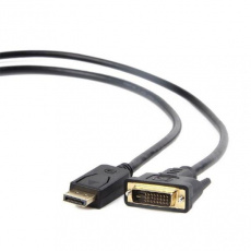 Gembird kábel DisplayPort (M) na DVI (M), 3 m, čierny