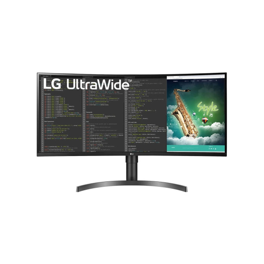 LG 35WN75CP-B 35"UW VA LED 3440x1440 5M:1 5ms 300cd DP 2xHDMI USB-C(94W) repro