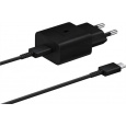SAMSUNG CESTOVNÁ NABÍJAČKA EP-T1510XB, USB-C, ČIERNA
