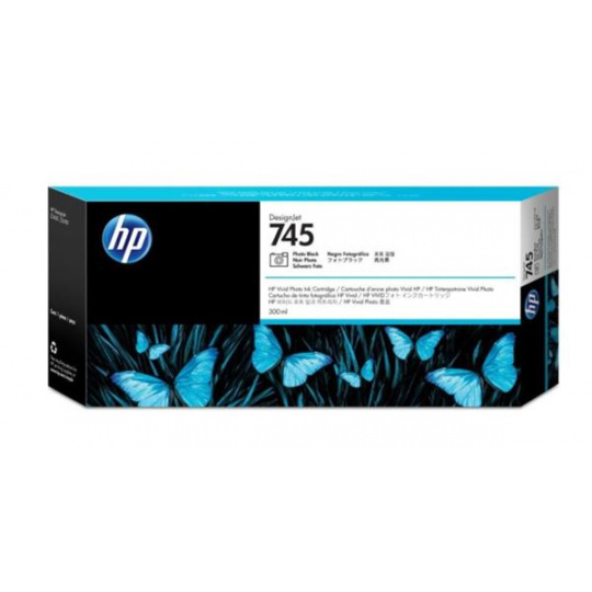 HP 745 300-ml Photo Black Ink Cartridge