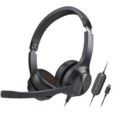 Creative Chat USB, headset, mikrofón s potláčaním šumu, ovládanie na kábli + Smart Comms Kit, čierny Creative Chat USB, headset, mikrofón s potláčaním šumu, ovládanie na kábli + Smart Comms Kit, čierny