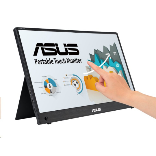 ASUS ZenScreen MB16AMTR 15,6" IPS prenosný dotykový USB-C monitor 1920x1080 5ms 250cd mini-HDMI betéria repro