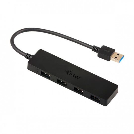 i-tec USB 3.0 SLIM HUB 4 Port passive – Black