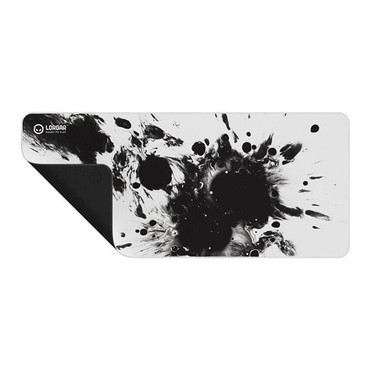 Lorgar MPA14XL, podložka pod hernú myš, XL veľkosť 900×400x3 mm, rýchly povrch, protišmyková zakladňa 