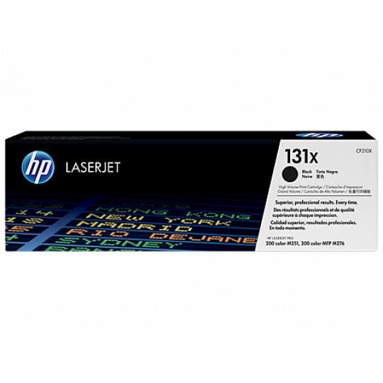 HP Čierna tonerová kazeta HP 131X LaserJet