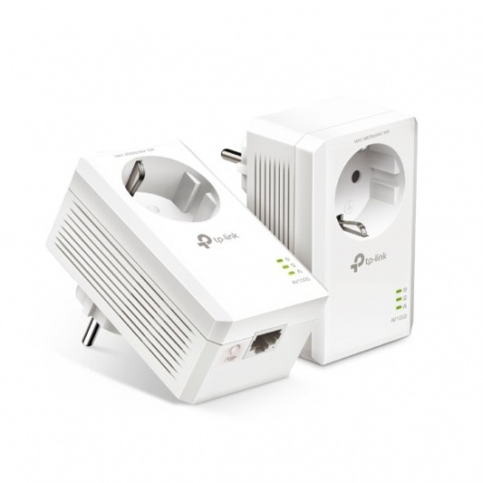 TP-LINK "AV1000 Gigabit Passthrough Powerline Starter KitSPEED: 1000 Mbps PowerlineSPEC: Broadcom CPU, HomePlug AV2, 1