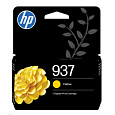 HP Ink/HP 937 Yellow Original Ink Cart