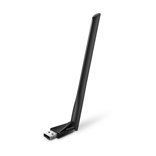 TP-LINK "AC650 High Gain Wireless Dual Band USB AdapterSPEED: 200 Mbps at 2.4 GHz + 433 Mbps at 5 GHzSPEC: 1× High Gai