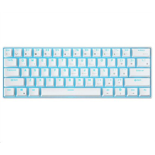 ROYAL KLUDGE RK61 White Gaming Keyboard Red switch ROYAL KLUDGE RK61 White Gaming Keyboard Red switch