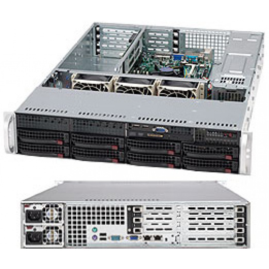 Supermicro® CSE-825TQ-R740WB 2U chassis