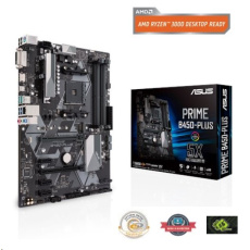 ASUS PRIME B450-PLUS soc.AM4 B450 DDR4 ATX PCIe M.2  DVI HDMI