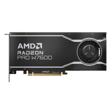 AMD GPU W7500 8GB GDDR6 128bit, 12Tflops, 4x DP 2.1, active fan, RDNA3